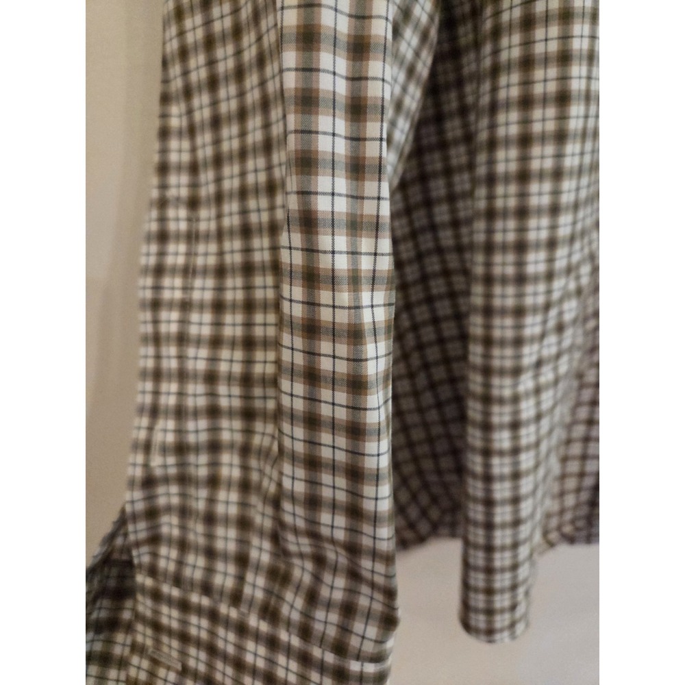 Jos A Bank men's plaid traveler's shirt-size XL - Picture 3 of 4